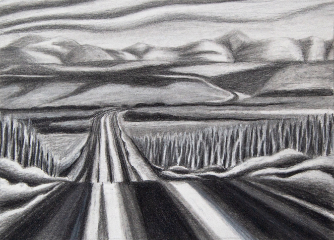 Dempster Highway sketch