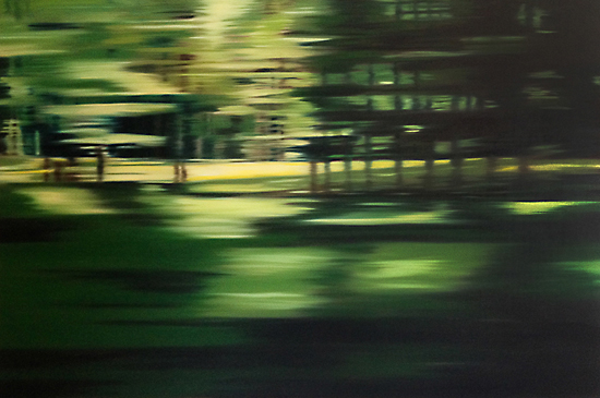 Patricia Morris | Forest Drive | oil painting