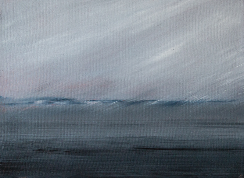 Patricia Morris | Gaspé Drive I| OIl on canvas