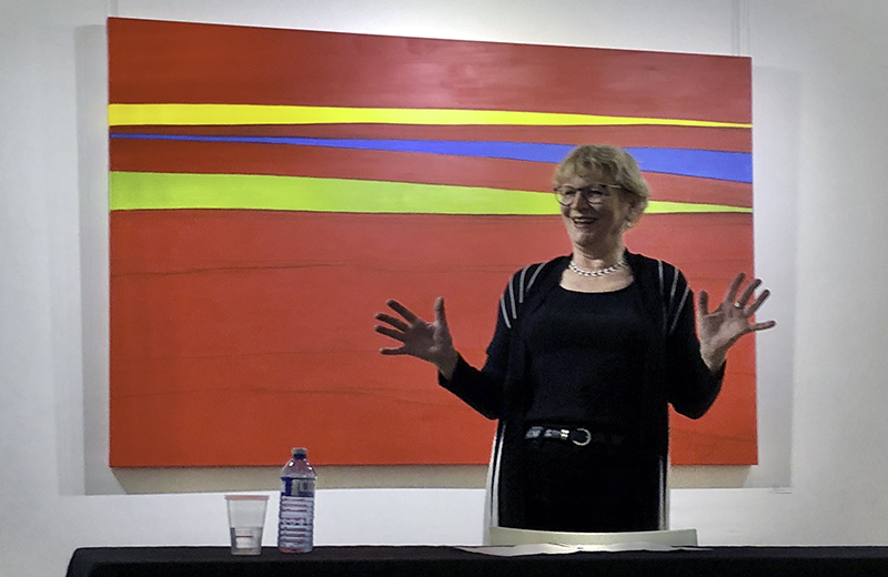 Image of an event set-up at Viva Vida Art Gallery