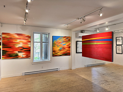 Installation view, In Transit solo exhibition, Viva Vida Art Gallery